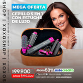 Secador 5 en 1 con estuche de lujo